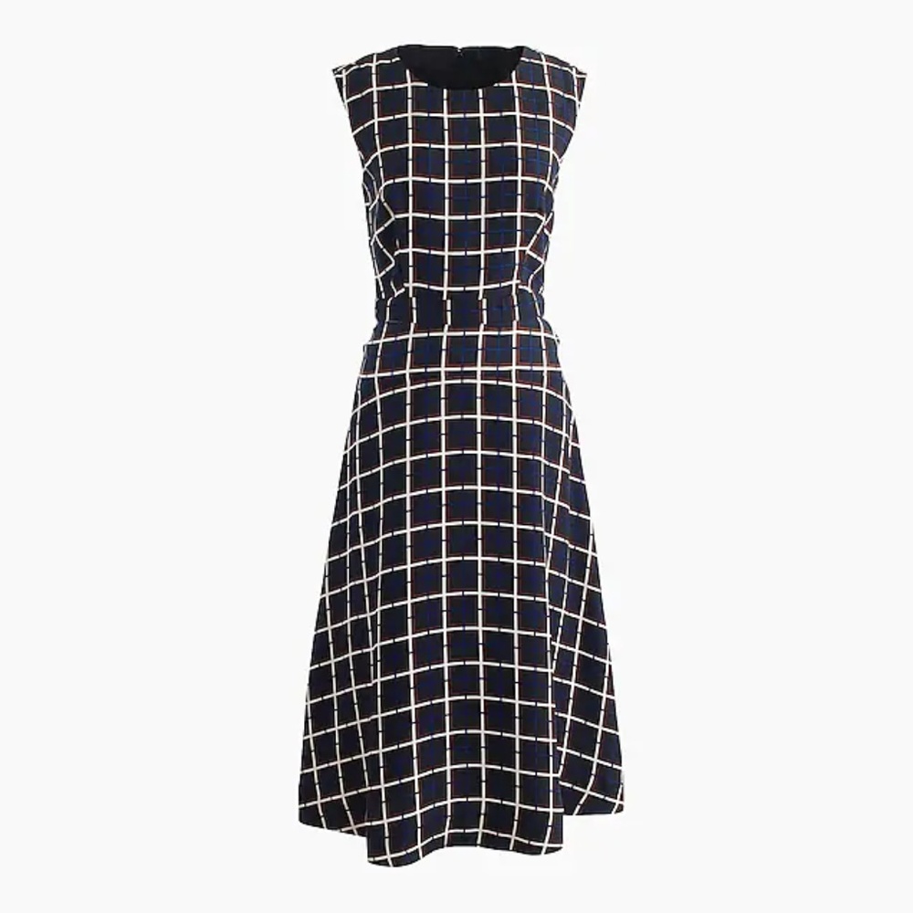 J Crew A-line Midi Dress